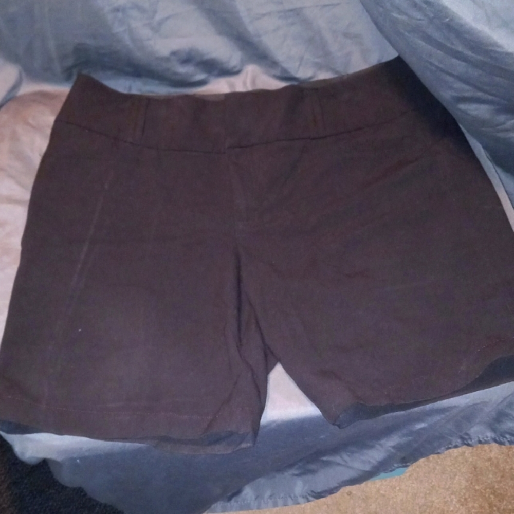 Xoxo Black Dress Shorts Bermuda 13/14